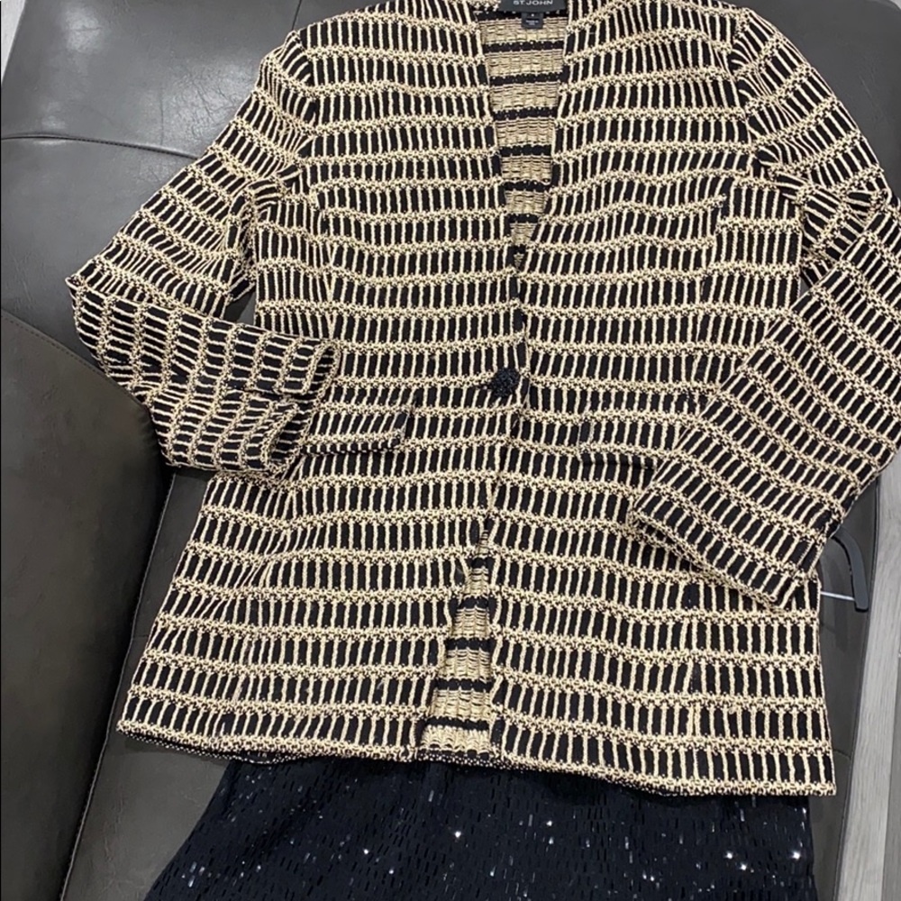 ST. John Corinthian collar jacket